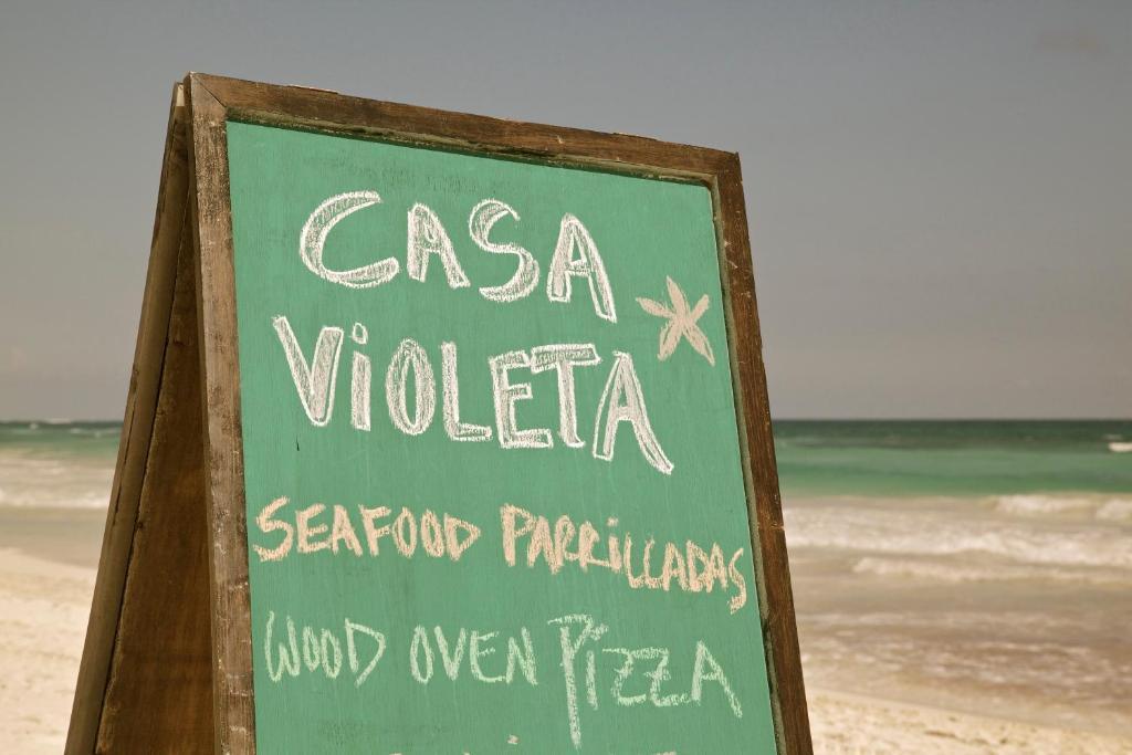 Casa Violeta Hotel Тулум Екстериор снимка