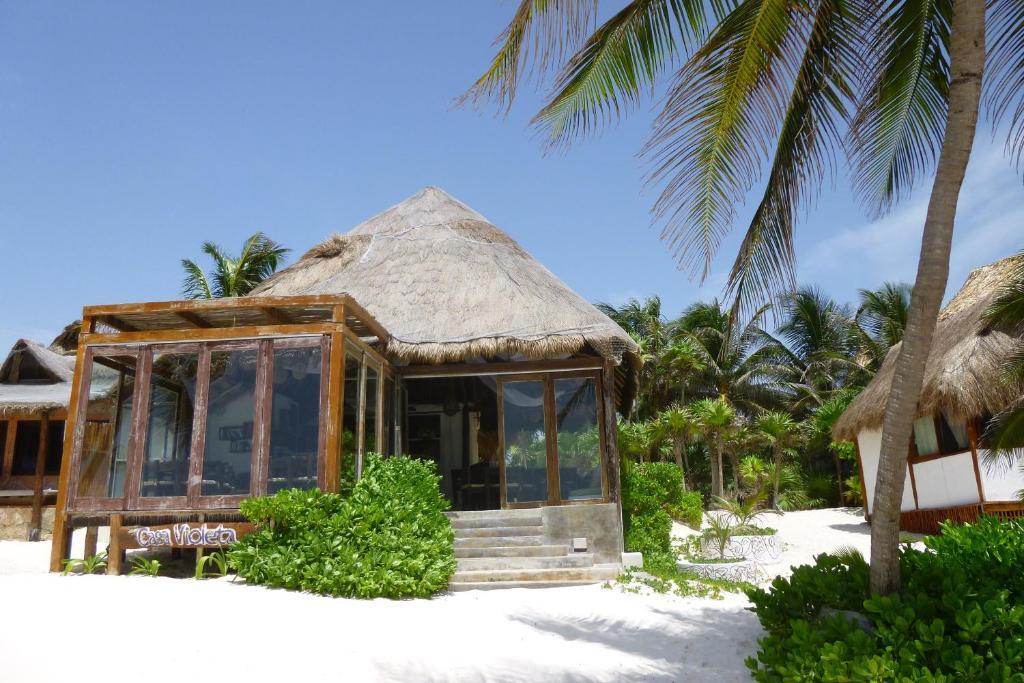 Casa Violeta Hotel Тулум Екстериор снимка